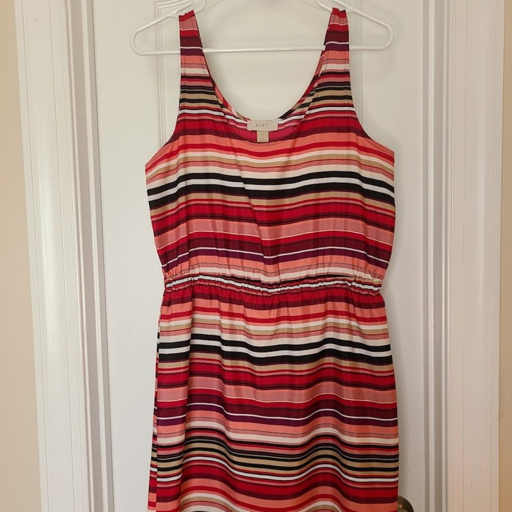 Stripped Mini Dress